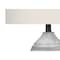 Monarch Specialties Lighting, 27 in.H, Table Lamp, Grey Resin, Ivory / Cream Shade, Modern I 9723 - alternate 4
